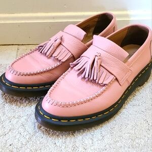 Dr Marten Pink Tassle Loafer